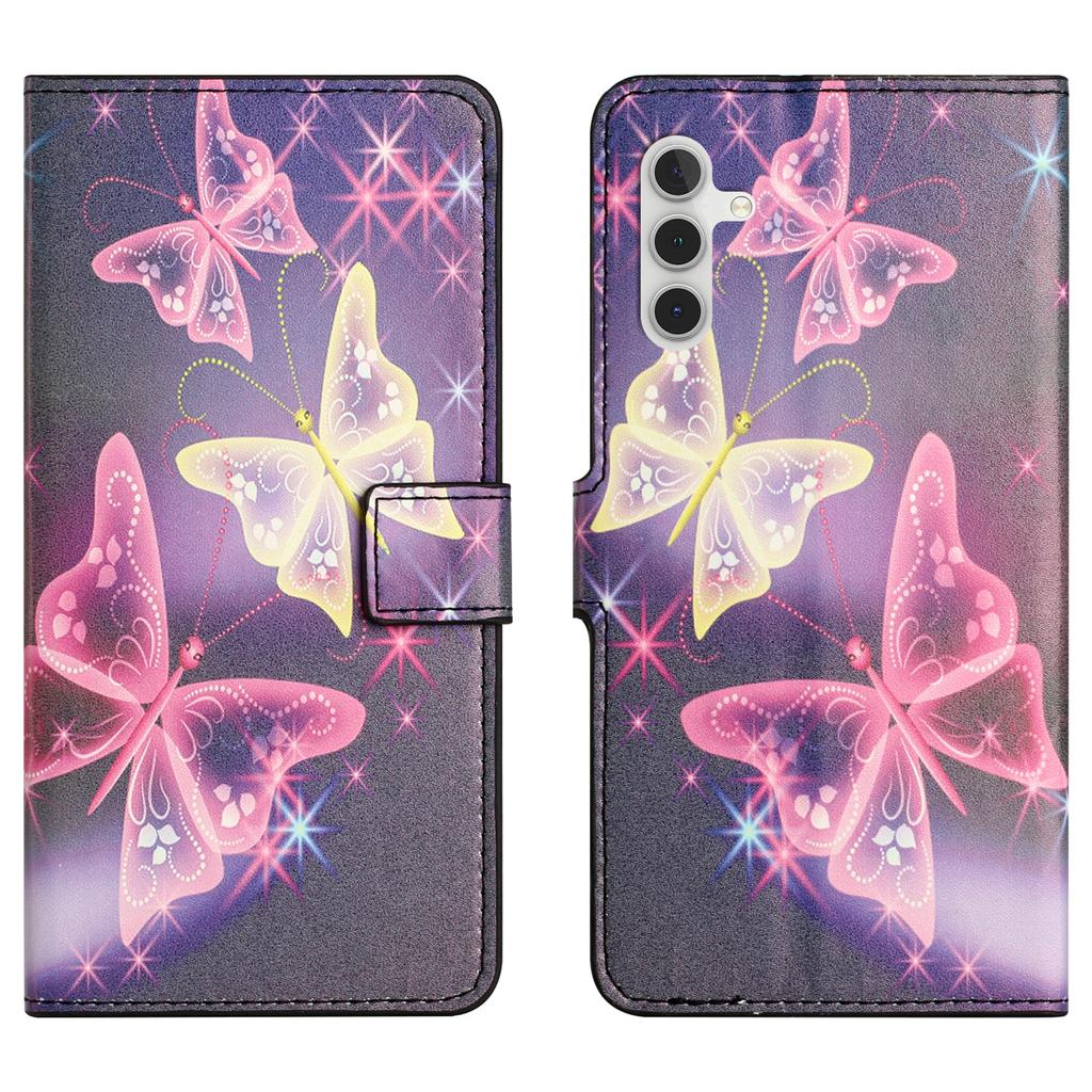 For Samsung Galaxy A56 5G Case Pattern Print PU Leather Wallet Phone Cover