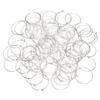 Gift Beverage Identifiers for Party,Bar Wine Rings Glass Charm Earring Hoop Material Glass Tags