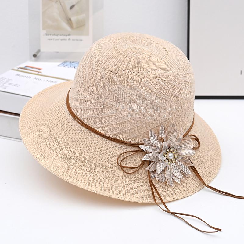 Женская соломенная шляпа от солнца, летняя шляпа с цветком для девушек, милые шляпы для женщин, пляжные кепки для женщин, панама для женщин, кепка от солнца