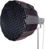 U70 Umbrella Softbox 70cm 16 Rods Deep Parabolic Softbox Quick Setup with Bowens Mount Compatible with Amaran Comes with Honeycomb Grid and Carrying