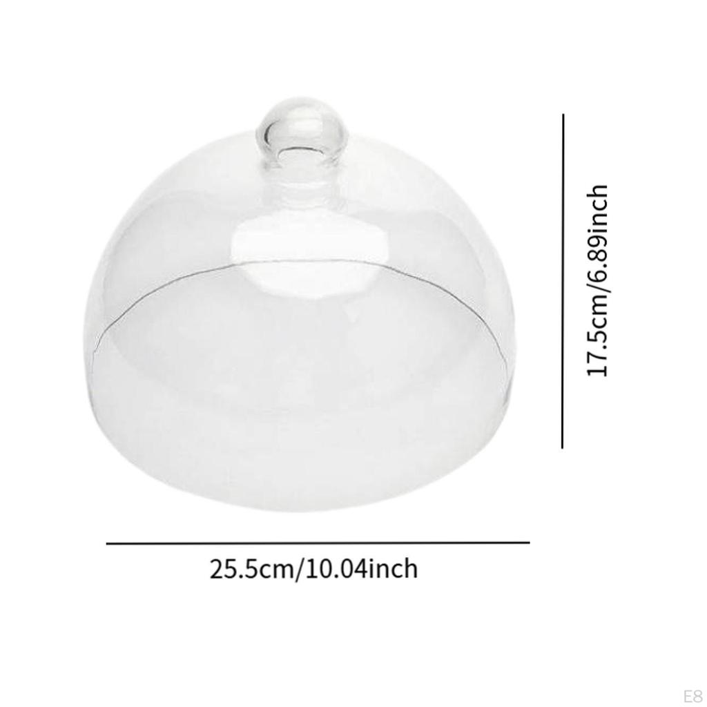 Подставка для торта, стеклянная крышка, подставка для выпечки, сервировочное блюдо в виде купола