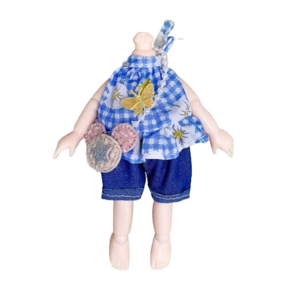 16-17 см Кукла Ob11 Модная Bjd Кукла Зимний Наряд Юбка Милый Набор Одежды Сменный Наряд Модная Одежда DIY Аксессуары для Кукол