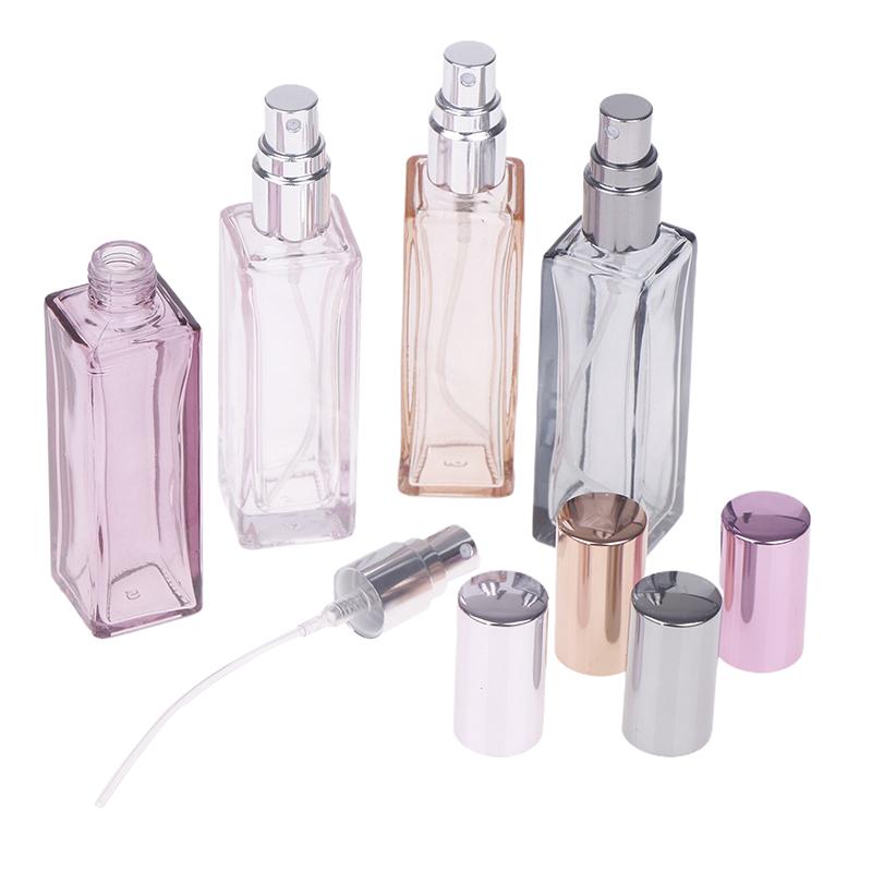 20Ml Refillable Perfume Bottle Portable Glass Spray Bottle Travel Empty Cosmetics Liquid Container Mini Atomizer Dispenser