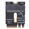 M.2 NVME SSD Convert Adapter M.2 A and E WiFi Port PCIe 4.0 M Key NVME SSD Convert Card for Nvme SSD