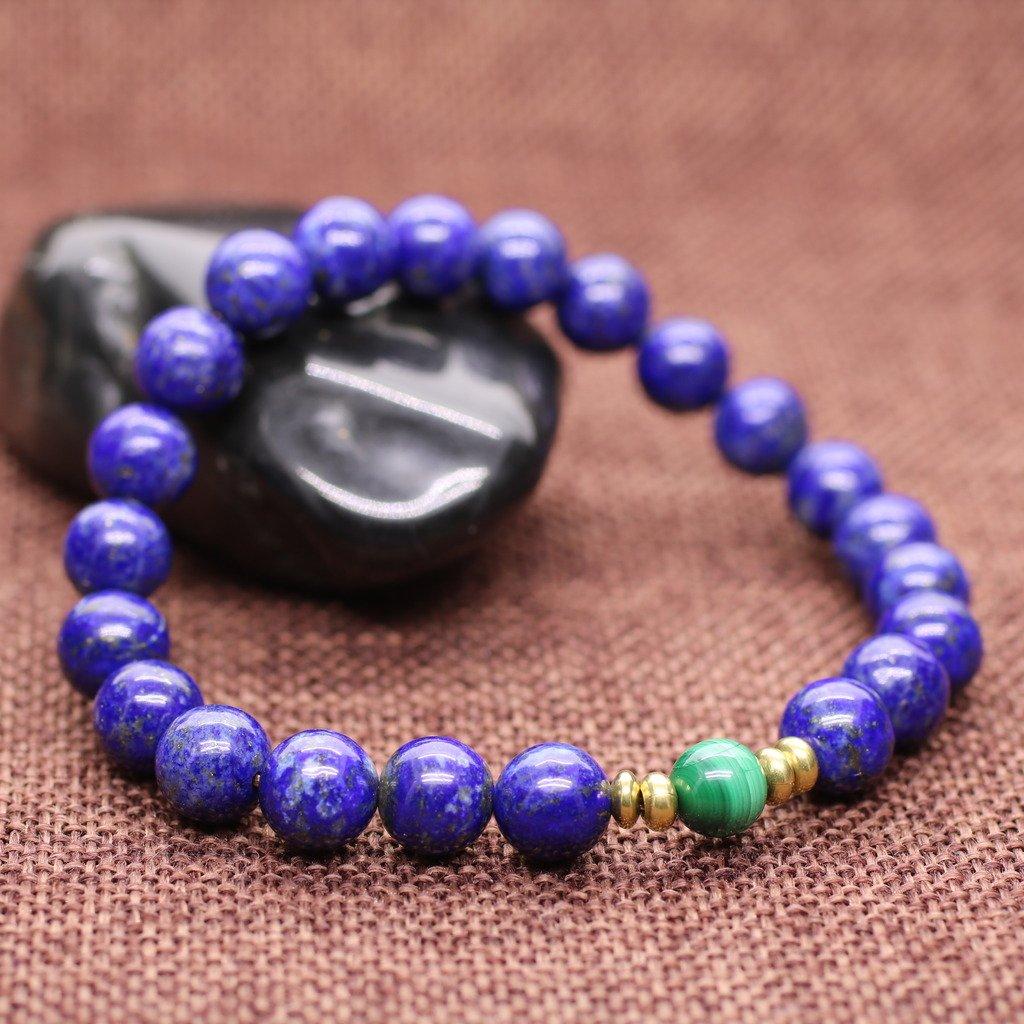 COAI Lapis Lazuli and Malachite Bracelet