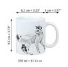 Japanese bobtail - cup with a cat, cute cup with graphics, a gift with your photo from the Art-Dog brand