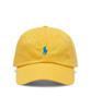 Кепка-бейсболка POLO RALPH LAUREN из хлопка чинос - Желтая