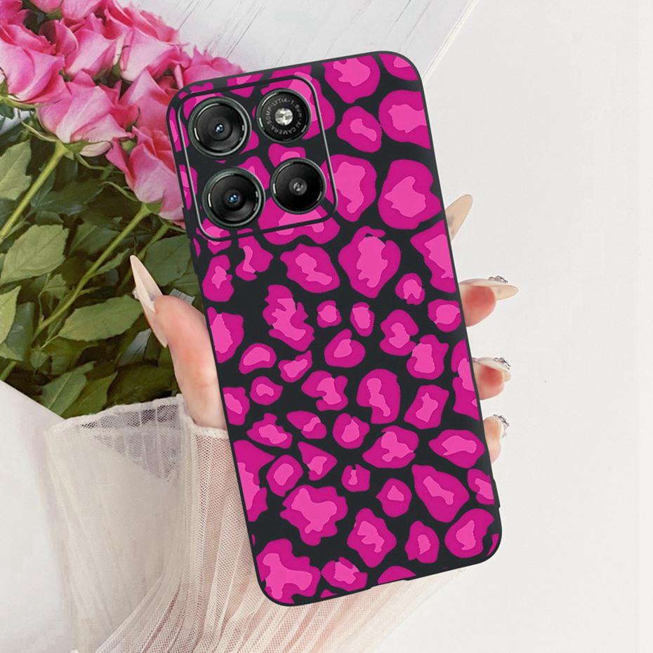 Модный Чехол с Буквой для Телефона Motorola Moto G77 G67 Задняя Крышка Для MOTO G67 G77 5G Мягкие Черные Силиконовые Чехлы