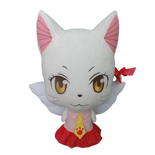58 см Милый Мультяшный Сделай сам Сделанный вручную FAIRY TAIL Carla Большая Плюшевая Игрушка Кукла Подушка Украшение Подарок на День Рождения Игрушка