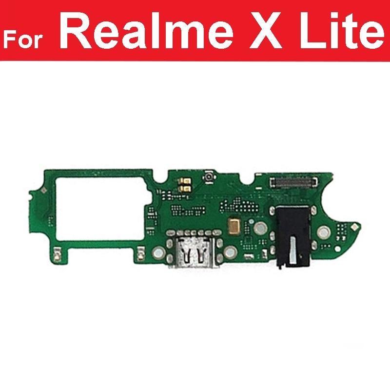 USB-плата для зарядки, док-станция, гибкий кабель для Realme X50 Pro X7 Pro X3 X2 Pro X Lite XT X, разъем USB-порта для зарядного устройства, детали ленты