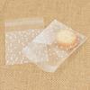 100Pcs Plastic Transparent Dot Candy Cookie Plastic Bags Self-Adhesive For Biscuits Snack Baking Package Kids Gift DIY Storage