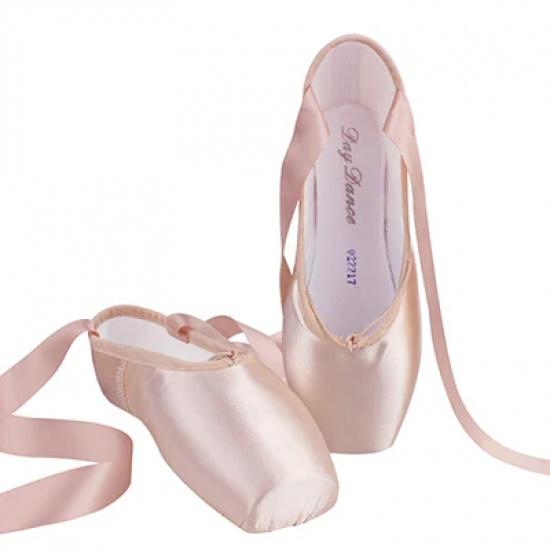 Girls Women Ballet Pointe Shoes Ballerina Adult Professional Satin Canvas Pink Ballet Dance Shoes