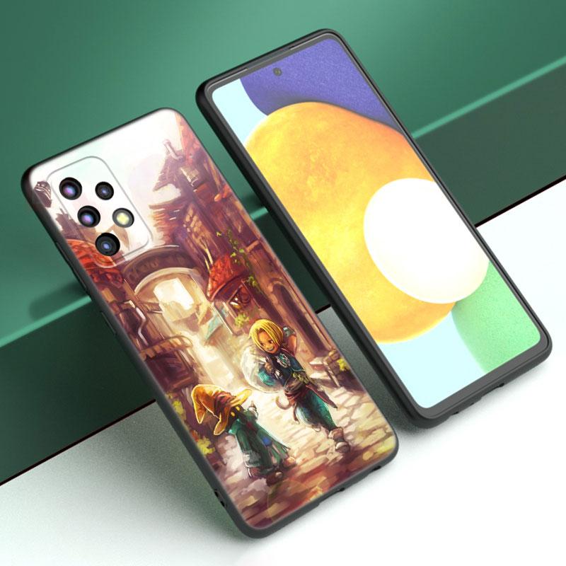 Игровой чехол для телефона Final Fantasy для Samsung A13 A22 A24 A32 A23 A25 A34 A35 A52S A53 A54 A55 A73 A12 A14 A15 A31 A33 A50 A51 A72
