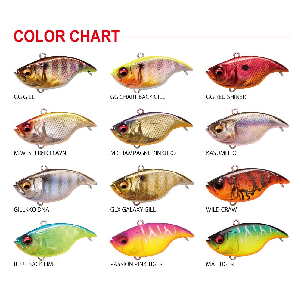 Megabass DYNA Сине-лаймовый VIBRATION-X (ТИХИЙ) Приманка,