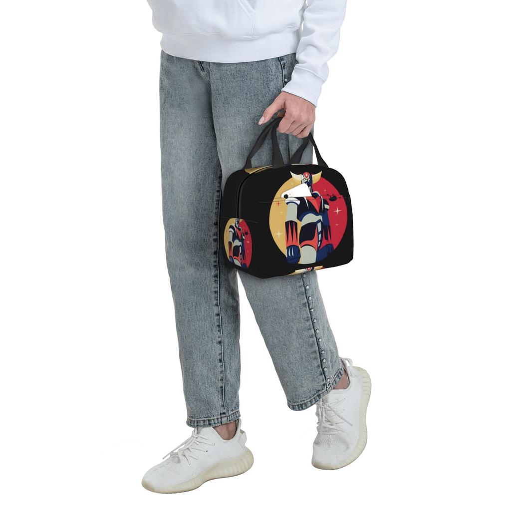 Сумка-ланчбокс Custom Robo Grendizers, женская, теплая, с охлаждением, термоизолированные ланч-боксы для офиса, для взрослых