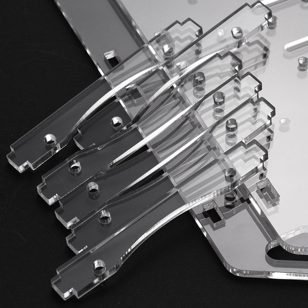 Hard Drive Rack Hard Drive Bracket Enclosure 46810 Bay Acrylic DIY Cooling Solution for Multiple