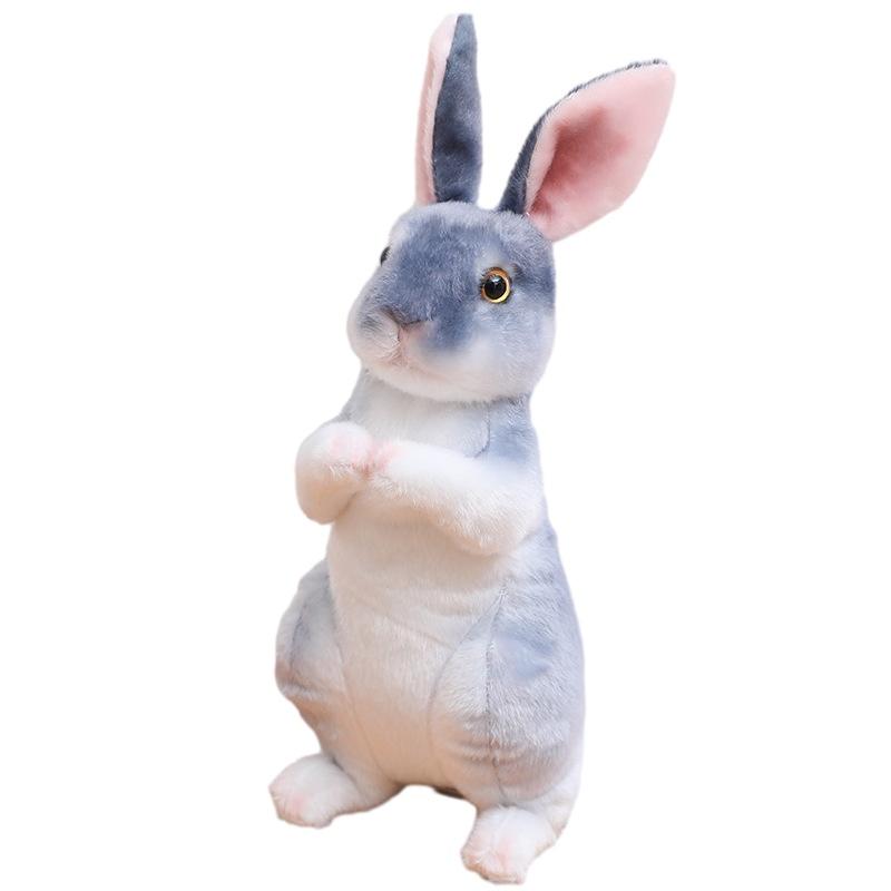 Cute Bunny Plush Toy Decorative Prop For Photography