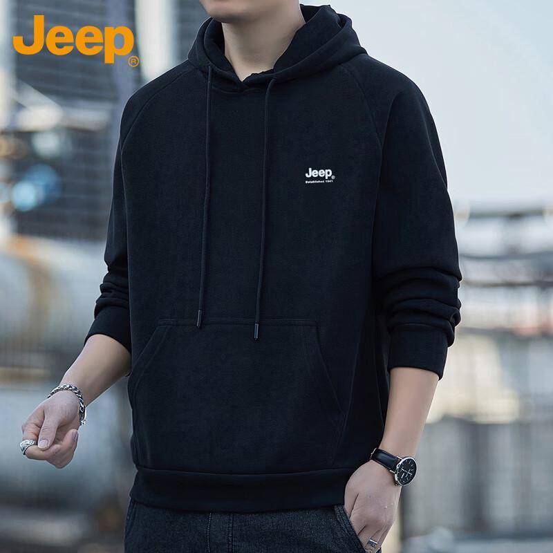 JEEP Men's Hooded Casual Sweatshirt