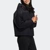Adidas Neo Sports Warm Hooded Cotton Jacket Winter Women Jacket Black GP5494