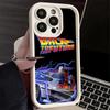 Phone Case for iPhone 17 Air 16E 15 16 Pro Max Back To The Future Cover 14 Plus 13 12 Mini Soft Shell Silicone Fundas