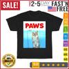 Paws Dog Parody 80s Corgi Shark Funny Dog Vintage T Shirt Men Women Fashion NEW
