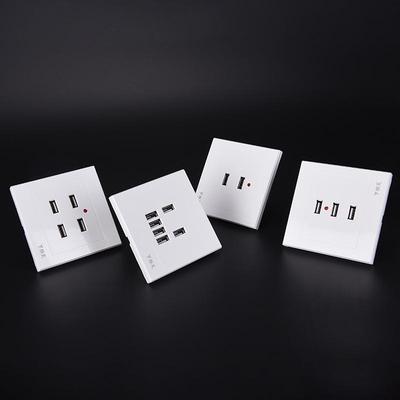 Практичная 4-битная четырехпортовая USB-розетка нескольких типов и многоканальная USB-розетка для зарядного устройства с четырьмя отверстиями