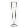 Miyahara Meter Glass, Conical, MGW20, 20ml, White Graduations