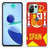 Чехол с гербом Испании и флагом для Xiaomi Mi 11 Lite NE 11i 10T 11T Pro A2 A3 Lite POCO F3 M3 M4 C31 X3 Pro NFC GT, черный чехол