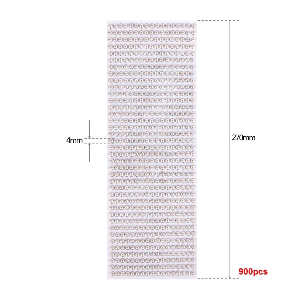 Music Festival Rhinestone Stickers 3/4/5/6mm Jewelry Stickers Eyeliner  Decals  Kids Toy