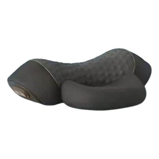 Шейная подушка для глубокого расслабления шеи, массажер для шеи 3-в-1 с электроподогревом для коррекции осанки