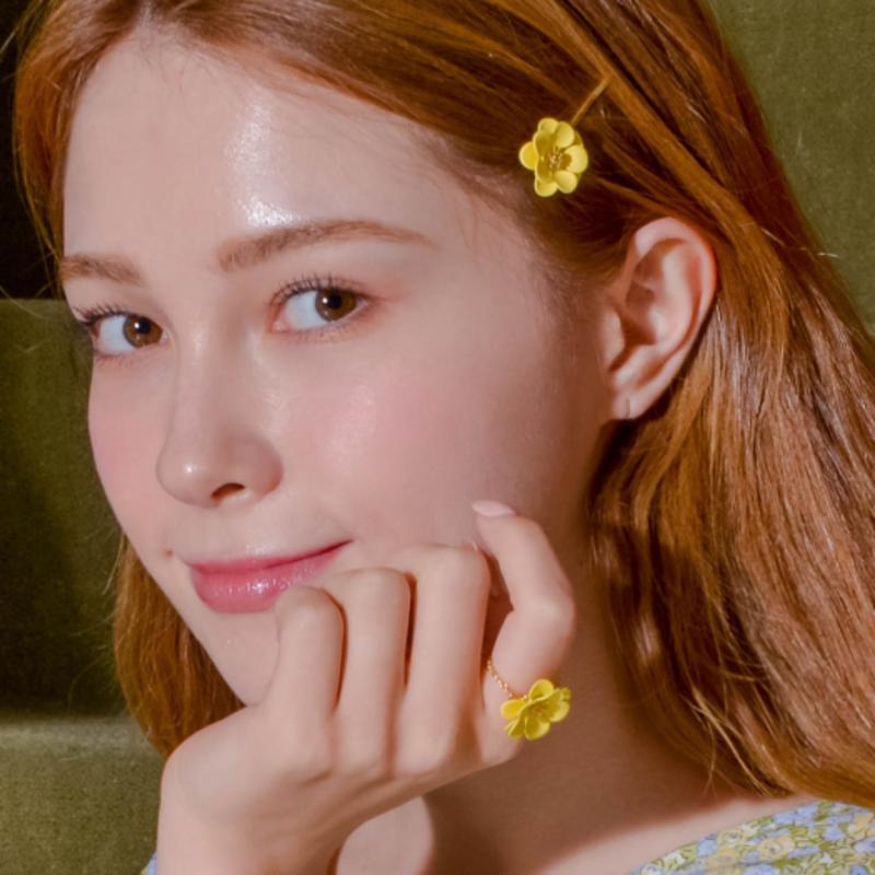 Dana Burton Apple Blossom Hairpin