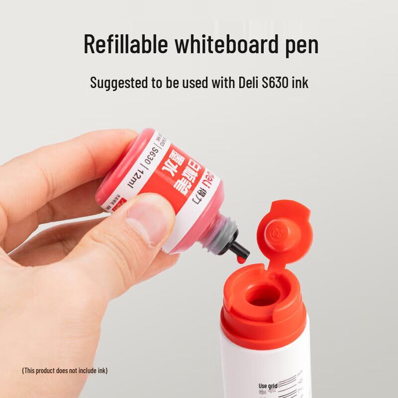 Deli S507 Refillable Whiteboard Marker Pen