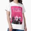 Robbery Film Heat Y2k Short Sleeves Classic Oversized Unisex Streetwear Trendy Cotton Graphic Print Crew Neck Tshirt Streetwear