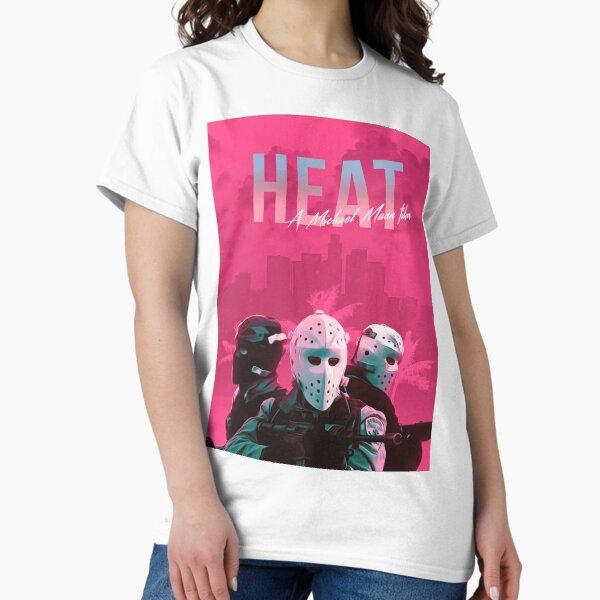 Robbery Film Heat Y2k Short Sleeves Classic Oversized Unisex Streetwear Trendy Cotton Graphic Print Crew Neck Tshirt Streetwear