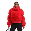 Women's Windproof Thickened Winter Ski Suit - European & American Style for Extreme Cold Outdoor Sports.