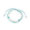 Bracelet - Luxenter - Athat - Finition or Jaune 18K - Amazonite - 16 Cm