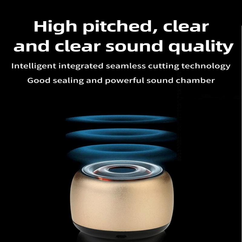 M1 Портативный Bluetooth-динамик Музыкальный стереозвук Surround Mini Usb Уличный сабвуферный динамик Аудиоплеер Динамик Микрофон