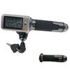 36V/48V/60V Electric Vehicle LCD Display Panel Thumb Throttle with Odometer
