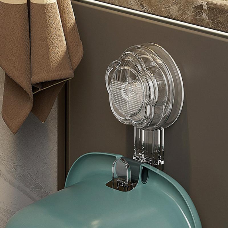 Модные крючки-присоски в форме цветка, вакуумные, многоразовые, для душа, сверхпрочные, крючок для одежды, не оставляющий следов