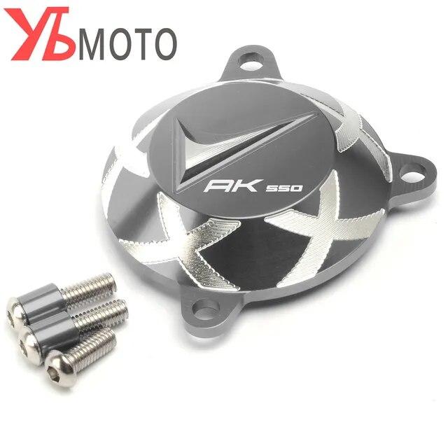 С логотипом AK550 Мотоцикл с ЧПУ передняя крышка отверстия рамы боковая защита двигателя крышка приводного вала для KYMCO AK 550 2017-2022