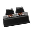 Programmable Keypad 2 Keys Copy Paste Red Switch USB C Connection Mini Mechanical Keypad for Gaming Office Media