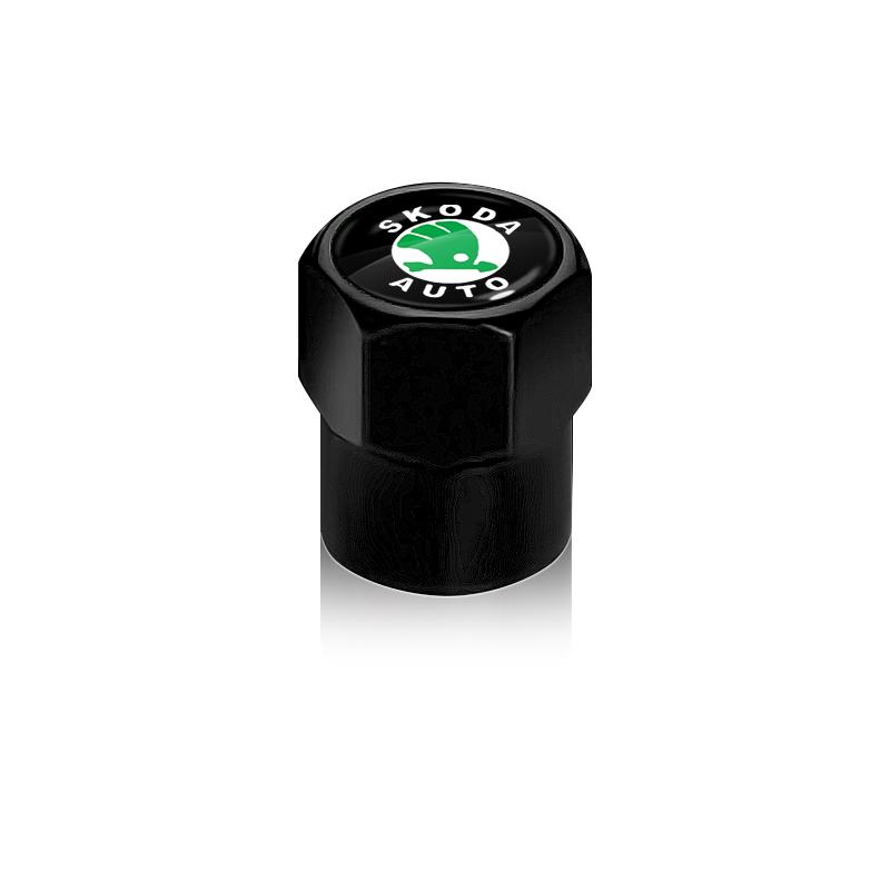 AAAJH1 Car Keychain Tire Valve Cap Car Styling Accessories For Skoda Octavia MK2 MK1 2 3 A5 A7 A8 Fabia Karoq Superb Rapid Kamiq Scala