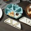 Japanese Triangular Six-in-one Mold Rice Ball, Portable Outdoor Picnic Sushi Bento Box, Picnic Lunch Box.