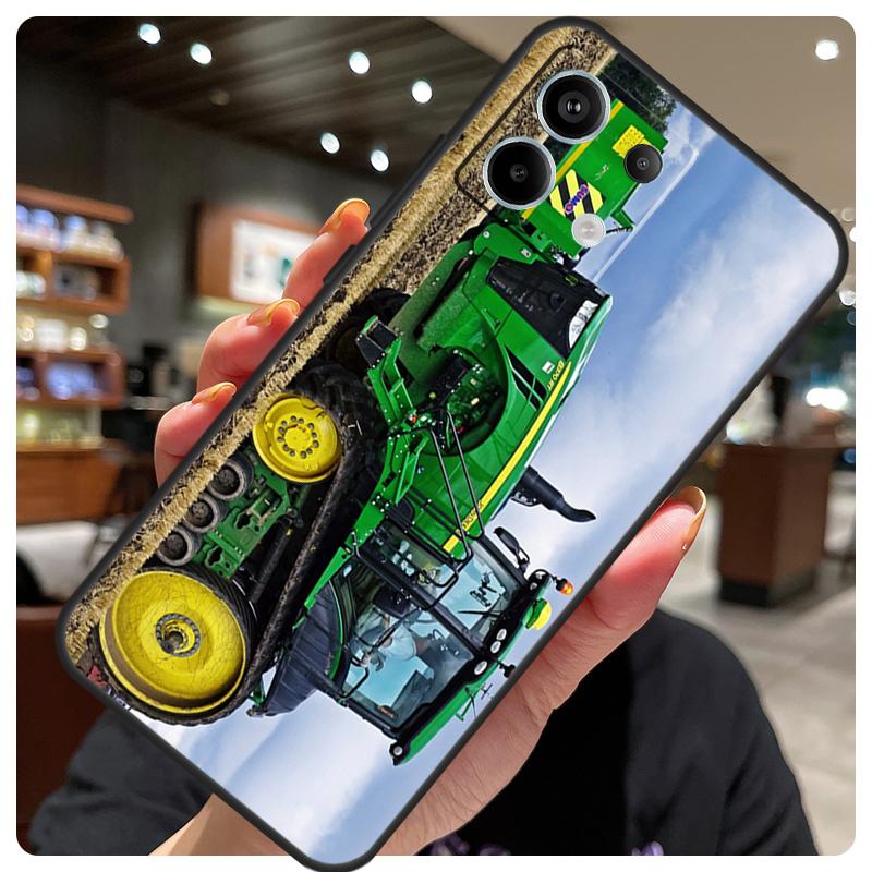 Фермерский Трактор Чехол Для Xiaomi Redmi Note 14 10 11 12 13 Pro 11S 12S Чехол Для Redmi 15 C 14C 10C 12C 13C