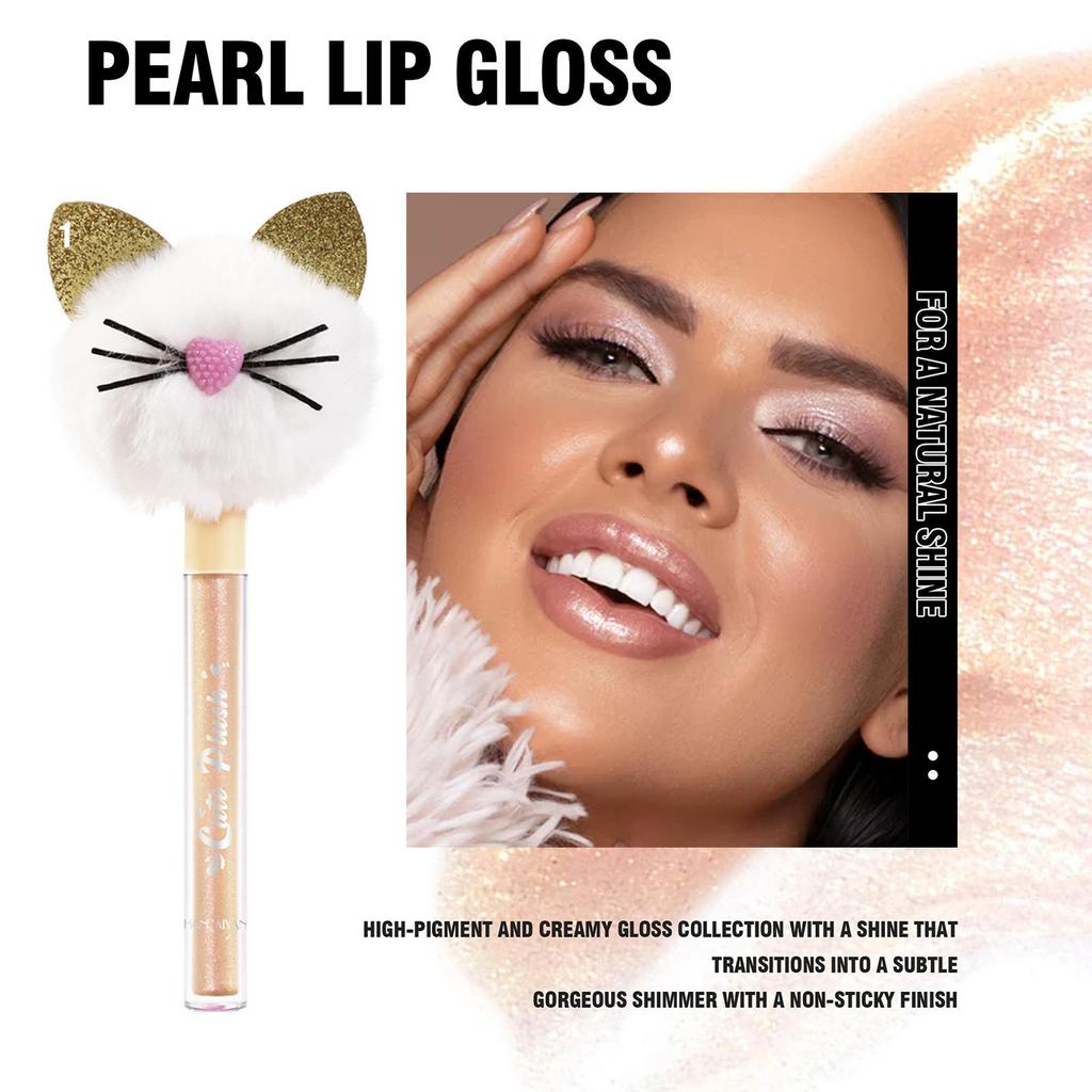 HANDAIYAN 5 цветов, блеск для губ, долговечный, милый, блестящий, красный, телесный, помада, жидкий, водостойкий, увлажняющий, светящийся блеск для губ, макияж