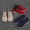 New Wide Head Wide Palm Barefoot Shoes Wide Last Large Size Medium Tube Fly Woven Breathable Socks Shoes Non-slip Casual Shoes Men