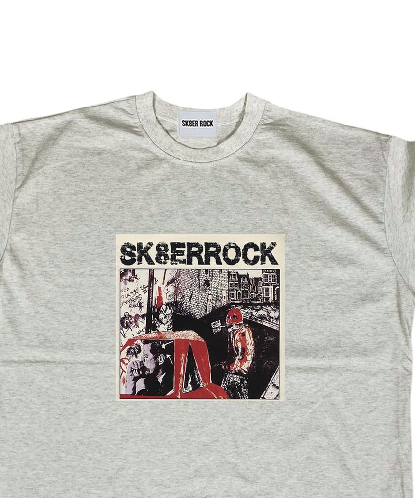 SK8ER ROCK Грязная Граффити Футболка ((Овсянка))