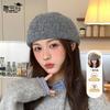 Ветрозащитный берет износостойкий высококлассный модный берет осень и зима универсальный для маленького лица вязаная шляпа художника