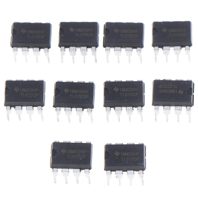 10 шт. Tl072Cp оригинальный двойной операционный усилитель Ic Inline Dip-8