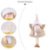 Pink Color Christmas Decoration Figurine Design Angel Pendant Christmas Tree Pendant  Holiday Decor